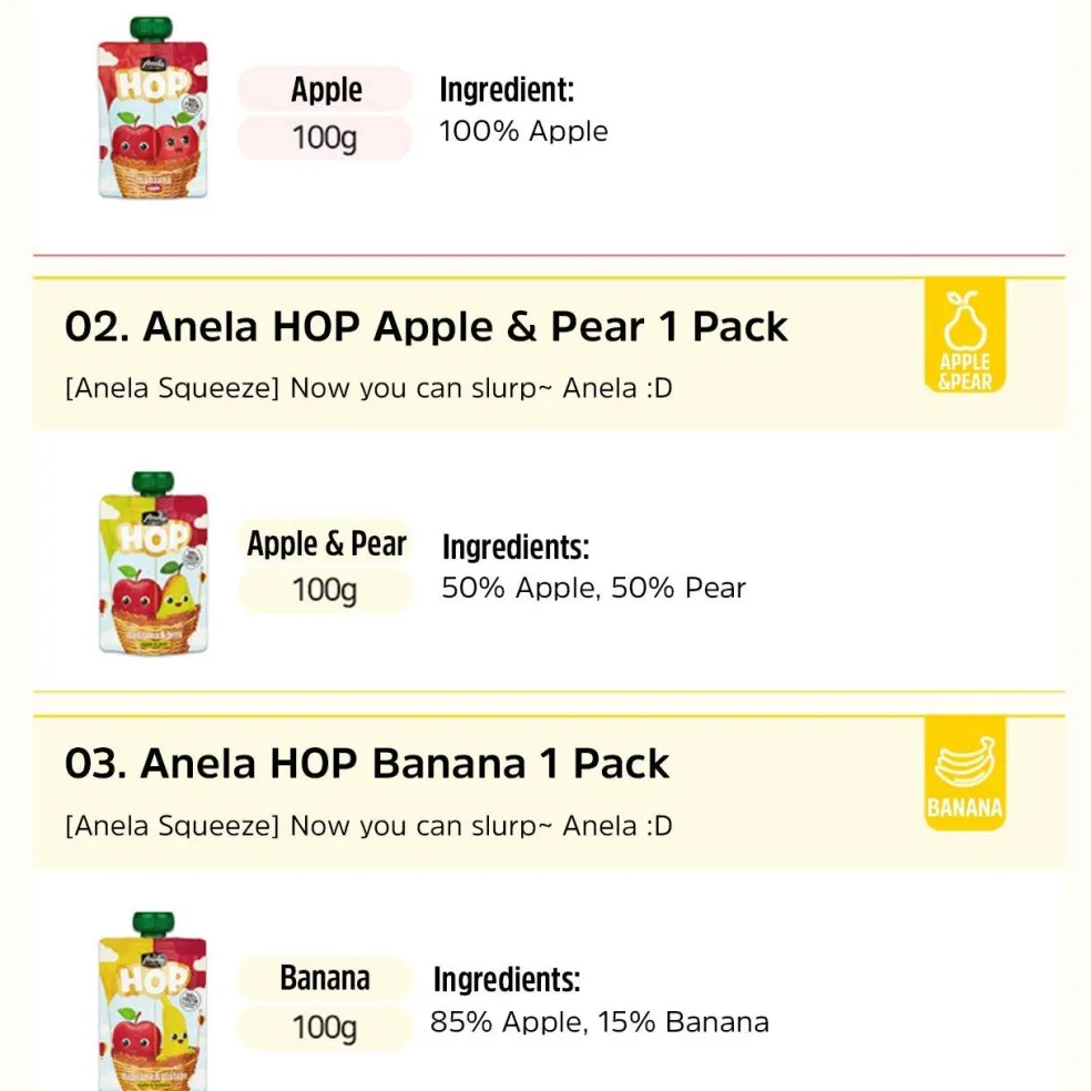 Anela Squeeze - Apple
