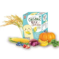 Apple Monkey Organic Corn Rice Cracker