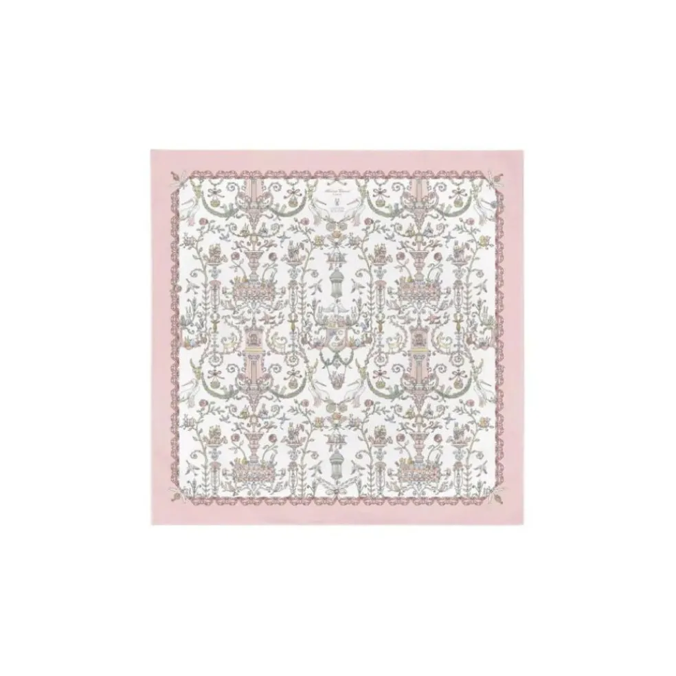 Atelier Choux Carré Toile de Jouy Pink