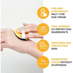Atopalm Tok Tok Facial Sun Pact 15g SPF43 PA+++