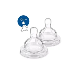 Avent Anti-colic Silicone Thick Feed Teat 6m+