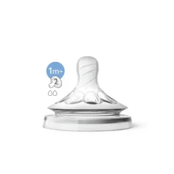 Avent Natural Teats Slow Flow - 1 Months+