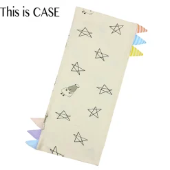 Baa Baa Sheepz Bed-Time Buddy™ Case Big Star & Sheepz & Stripe tag
