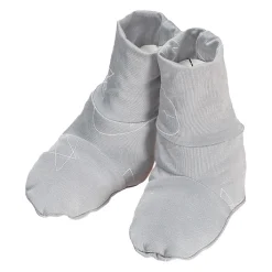 Baa Baa Sheepz Booties Cute Big Star & Head - Grey