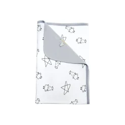Baa Baa Sheepz Double Layer Blanket Cute Big Star & Sheepz - White (Kids)