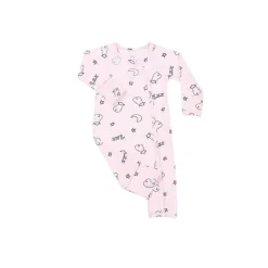 Baa Baa Sheepz Romper Side Snap Sweet Dreams Baa Baa - Pink