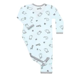 Baa Baa Sheepz Romper Zip Sweet Dreams Baa Baa - Blue