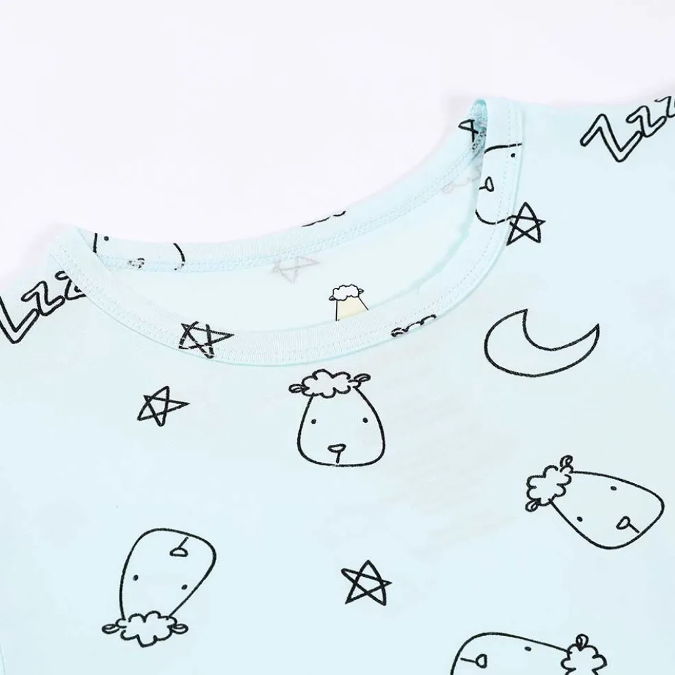 Baa Baa Sheepz Tiered Dress Sweet Dreams Baa Baa - Blue