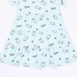 Baa Baa Sheepz Tiered Dress Sweet Dreams Baa Baa - Blue