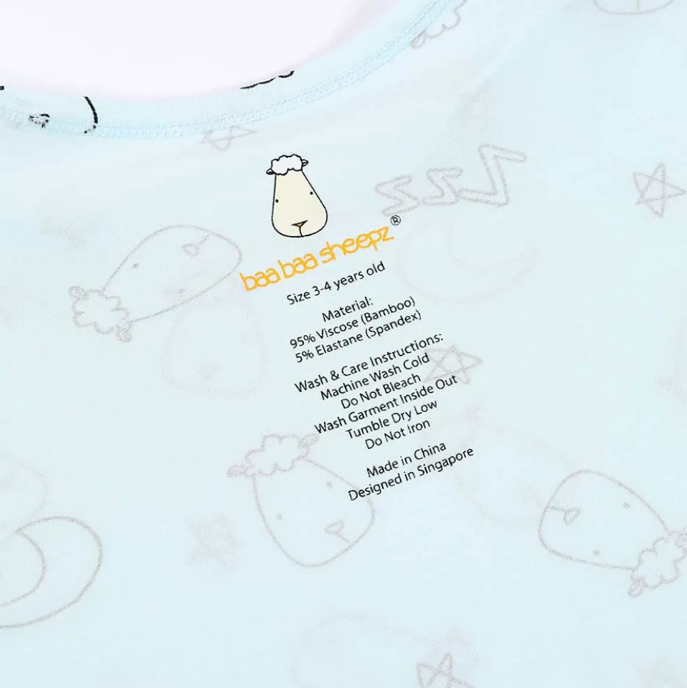 Baa Baa Sheepz Tiered Dress Sweet Dreams Baa Baa - Blue