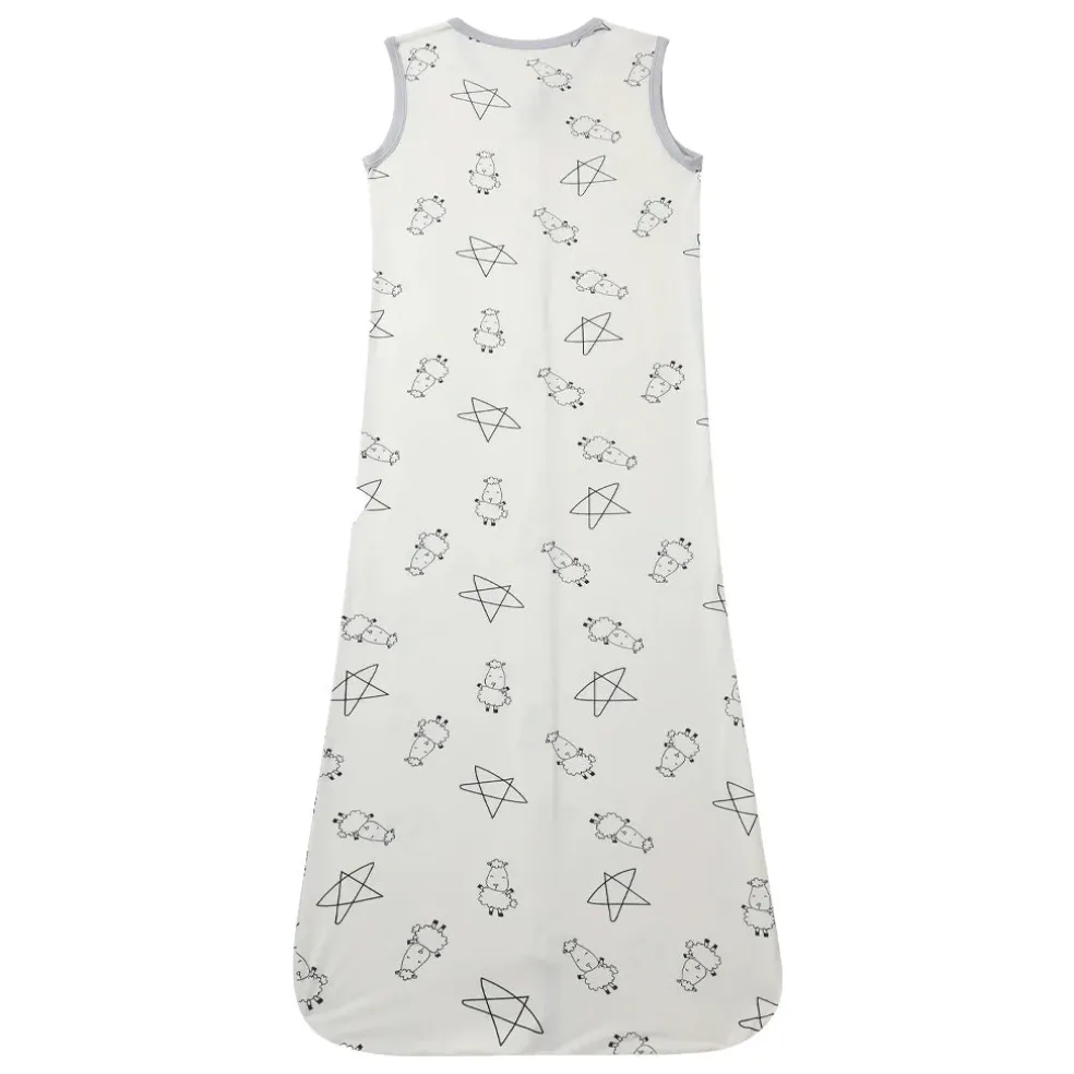 Baa Baa Sheepz Wearable Blanket Zip Big Star and Sheepz White