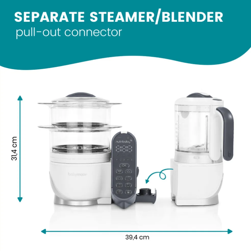 Babymoov Nutribaby+ 5-in-1 Food Preparation Machine