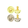 BIBS Natural Rubber Pacifier Twin Pack - Sunshine and Sand 6-18Months