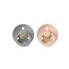 BIBS Natural Rubber Pacifier Twin Pack - Cloud Blush 0-6 Months