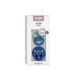 BIBS Tie Dye Latex Pacifier Twin Pack - Ocean