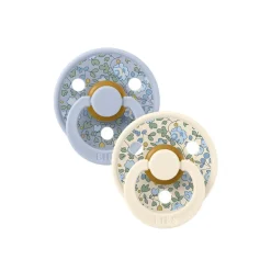 BIBS x LIBERTY Natural Rubber Latex Pacifier Twin Pack - Eloise