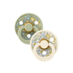 BIBS x LIBERTY Natural Rubber Latex Pacifier Twin Pack - Eloise