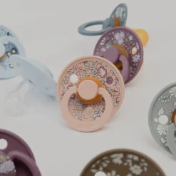 BIBS x LIBERTY Natural Rubber Latex Pacifier Twin Pack - Eloise