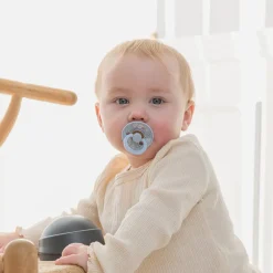 BIBS x LIBERTY Natural Rubber Latex Pacifier Twin Pack - Chamomile