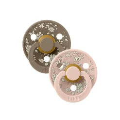 BIBS x LIBERTY Natural Rubber Latex Pacifier Twin Pack - Capel