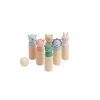 Bubble Wooden Animal Bowling Set