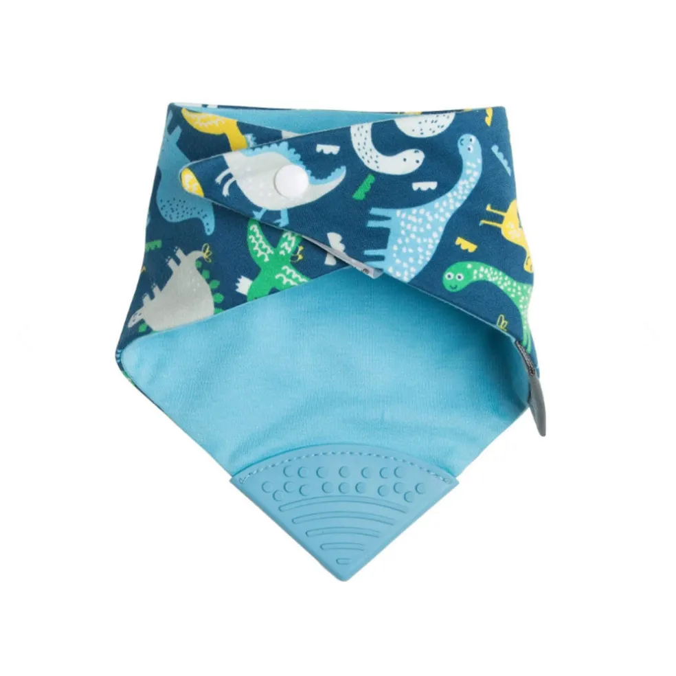 Cheeky Chompers Baby Dino Neckerchew - Teething Dribble Bib
