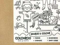 Colouroo Vegetable Farm: Search & Colour Mat