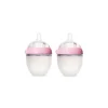 Comotomo Pink Silicone Milk Bottle 150ml (Twin Pack)
