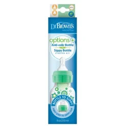 Dr. Brown’s 250ml PP Narrow-Neck “Options+” Transition Bottle with Sippy Spout, 1-Pack