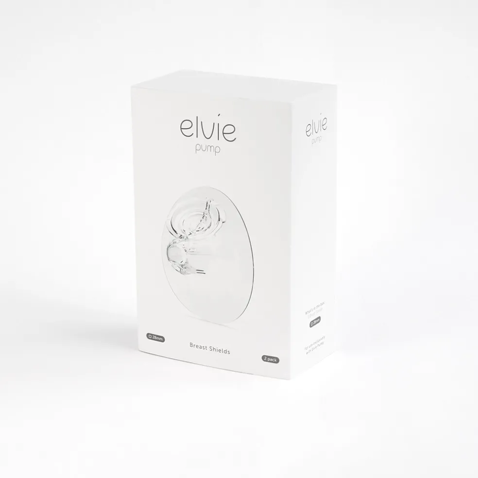 Elvie Pump Breast Shields, 28mm (2 pack)