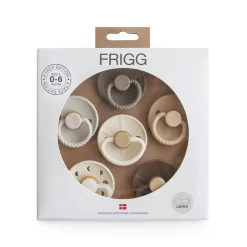 Frigg Latex 6-Pack Pacifier
