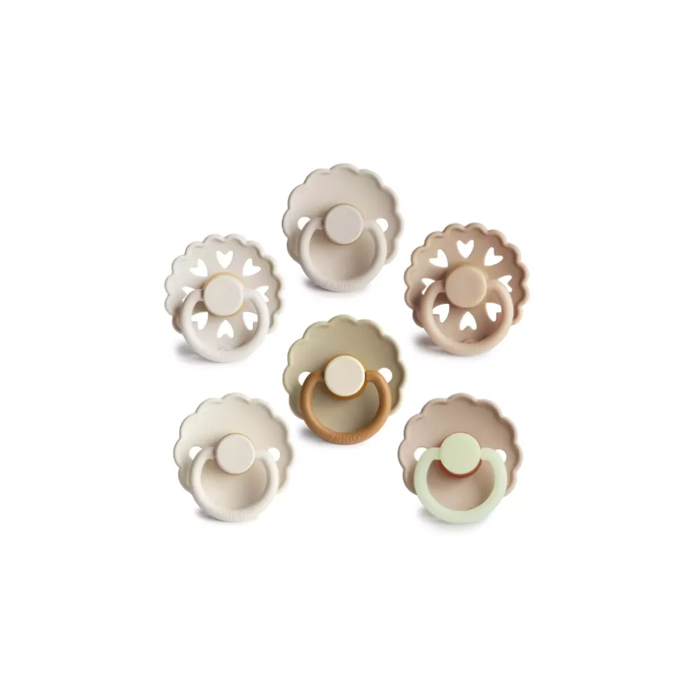 Frigg Latex 6-Pack Pacifier
