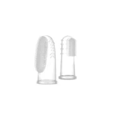Haakaa Silicone Finger Toothbrush Set 2pcs