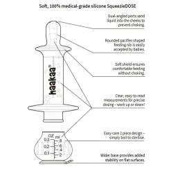 Haakaa Squeezie DOSE Silicone Dispenser