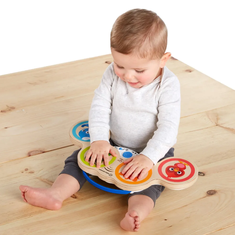 Hape Magic Touch Drums Wooden Musical Toy