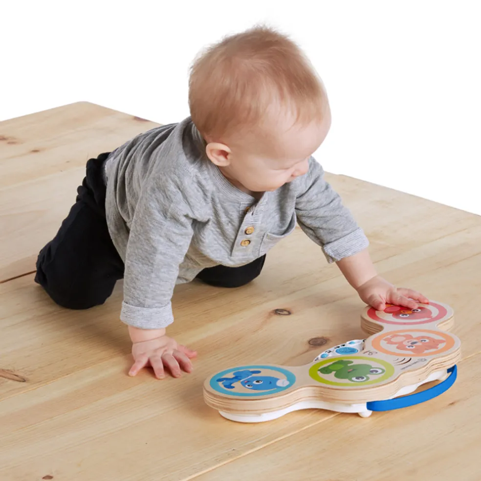 Hape Magic Touch Drums Wooden Musical Toy