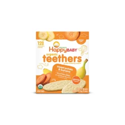 Happy Family Organics Sweet Potato & Banana Teethers Snacks