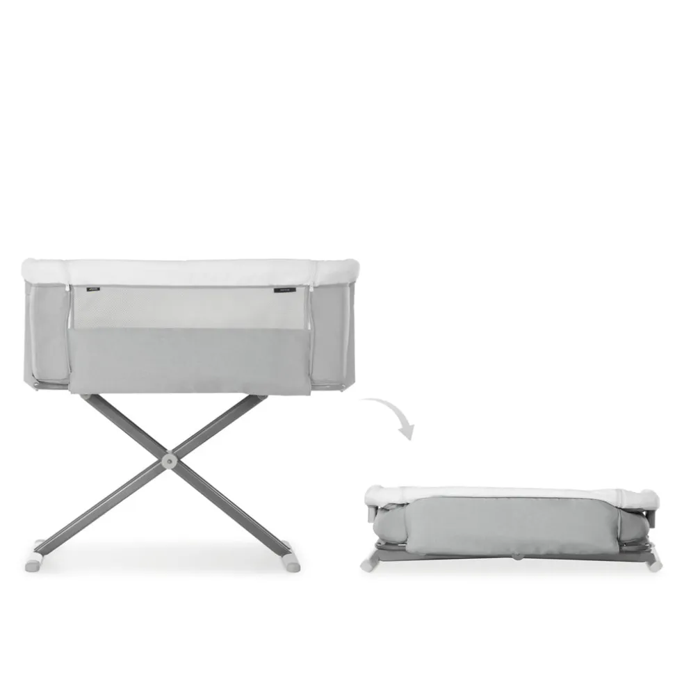 Hauck Face To Me Bedside Cot with Anti-Reflux Position & Adjustable Heights
