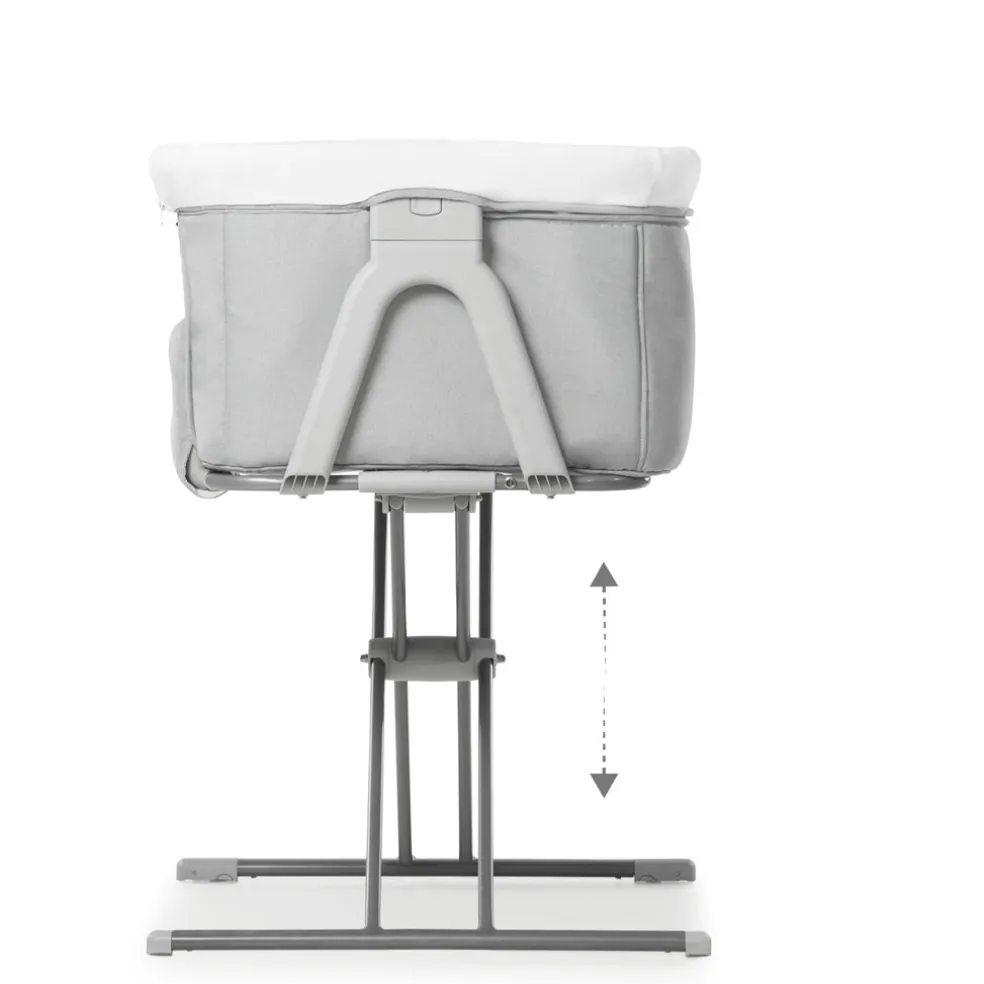Hauck Face To Me Bedside Cot with Anti-Reflux Position & Adjustable Heights