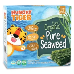 Hungry Tiger Organic Pure Seaweed Snacks