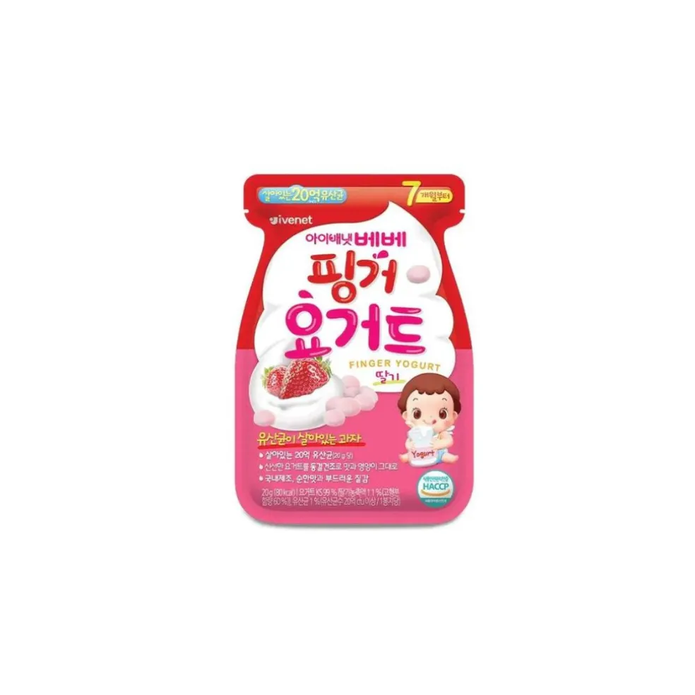Ivenet Bebe Finger Yogurt - Strawberry