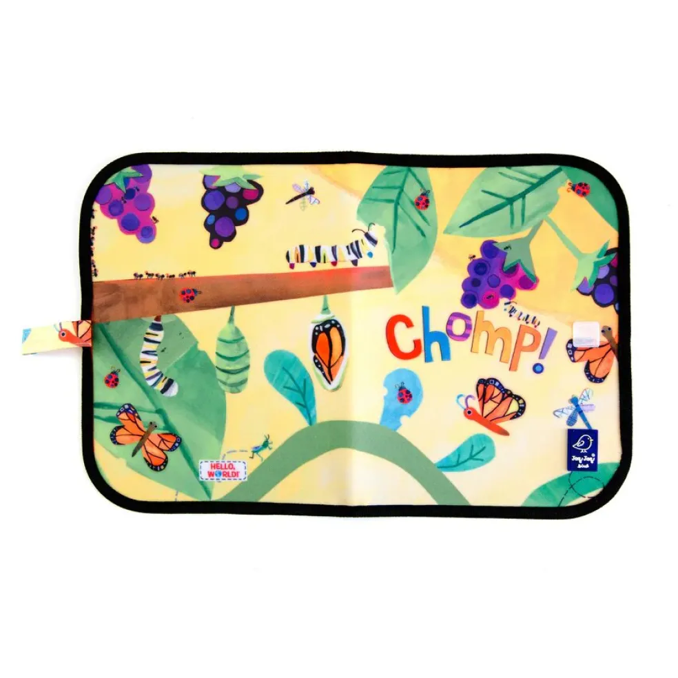 Jaq Jaq Bird X Hello, World! Doodle It & Go Erasable Mat Bugs