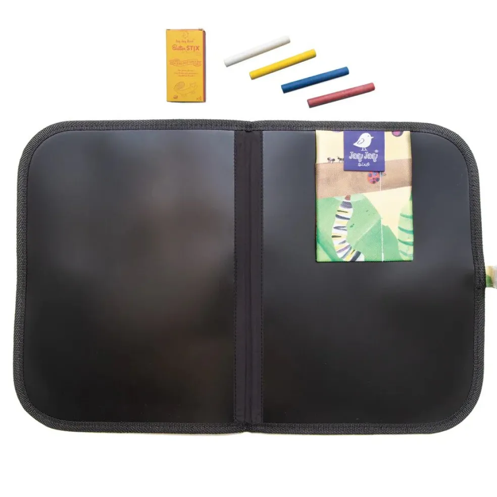 Jaq Jaq Bird X Hello, World! Doodle It & Go Erasable Mat Bugs
