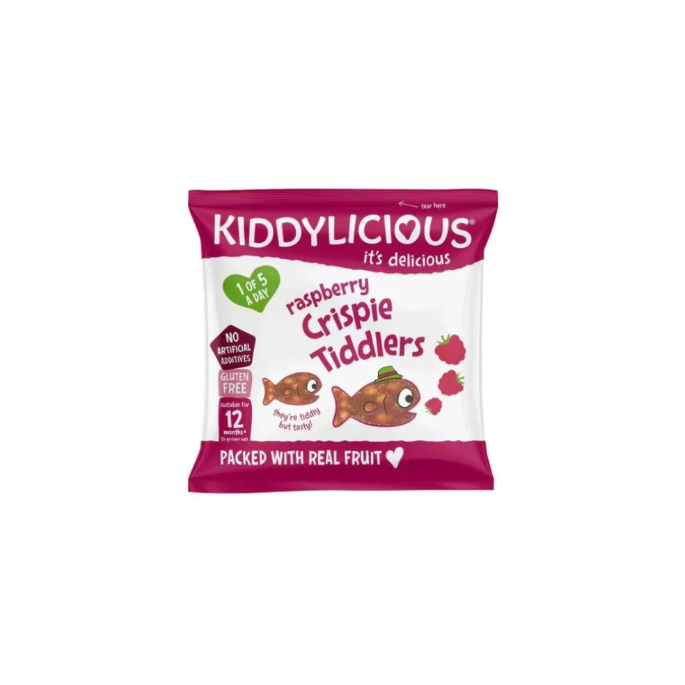 Kiddylicious Crispie Tiddlers Raspberry