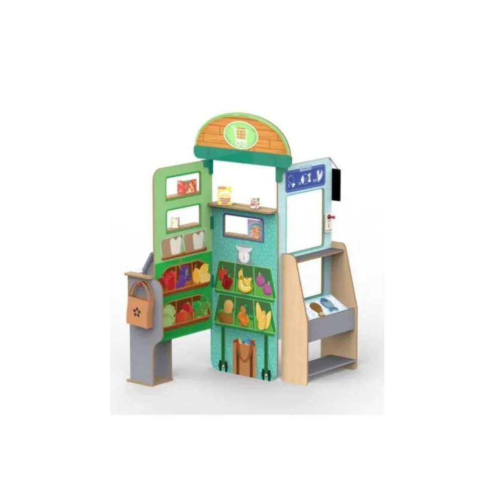 KidKraft Let’s Pretend Grocery Store Pop-Up