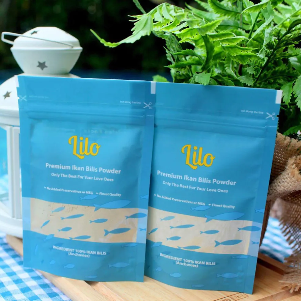 Lilo Premium Ikan Billis Powder 55g Refill