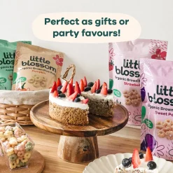 Little Blossom Organic Brown Rice Puffs | Pumpkin