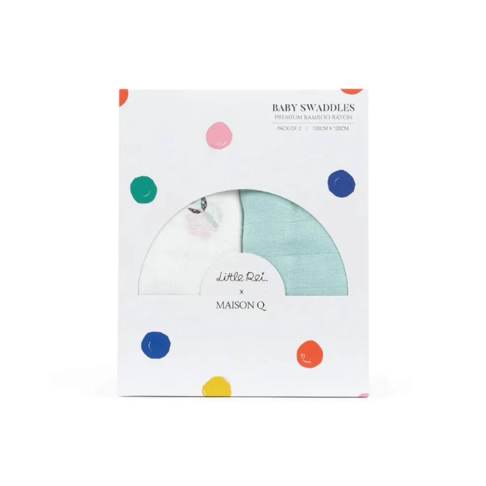 Little Rei x Maison Q Swaddle - 2pc
