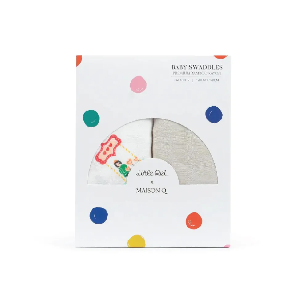 Little Rei x Maison Q Swaddle - 2pc