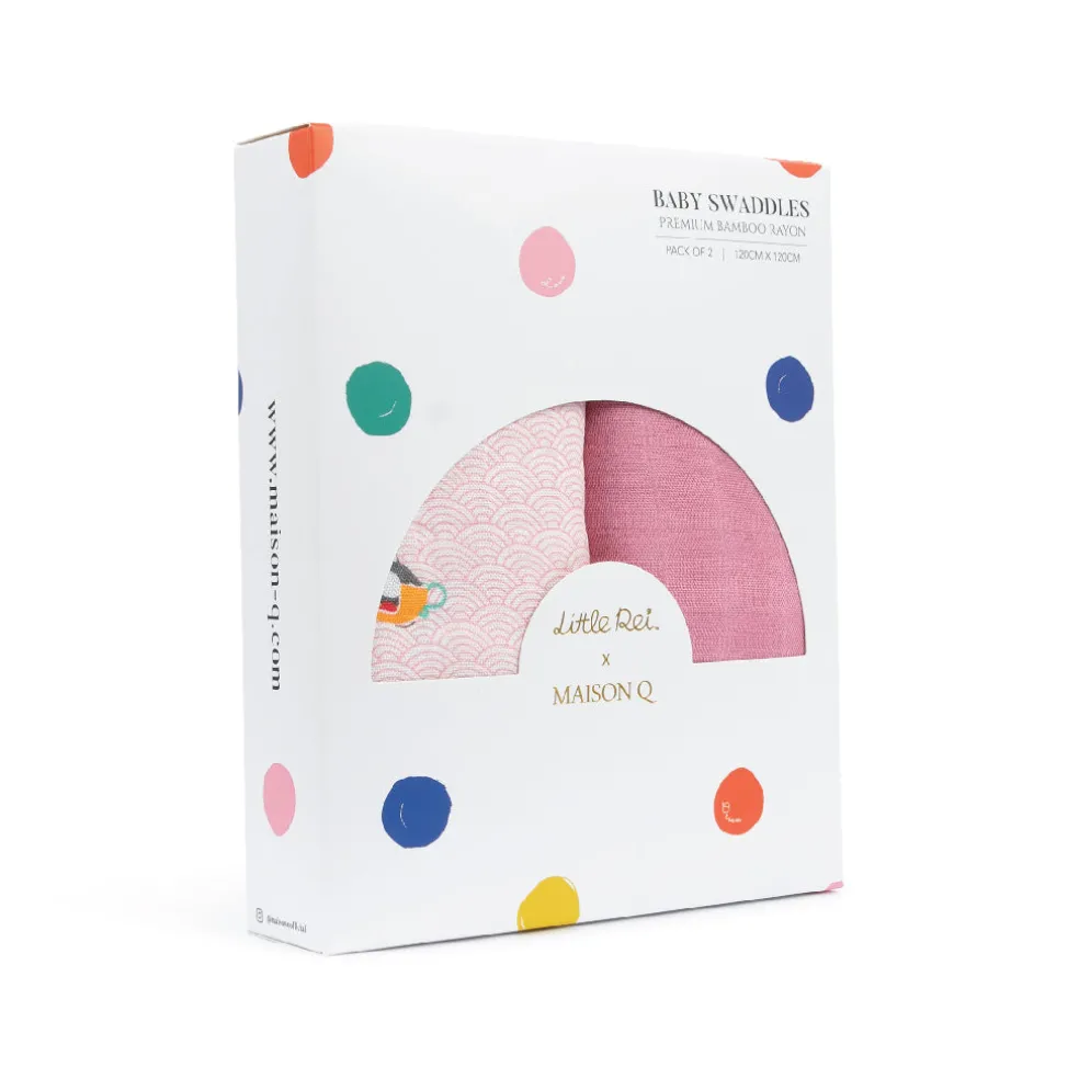 Little Rei x Maison Q Swaddle - 2pc
